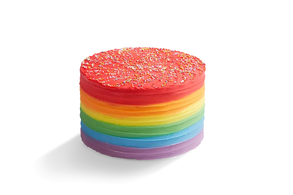 30-Layer Rainbow Mille Crepe Cake - Indulge With Mimi