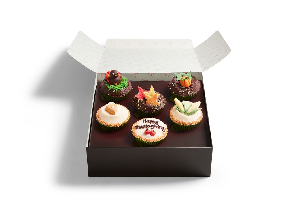 Vegan Thanksgiving Cupcake Selection Box