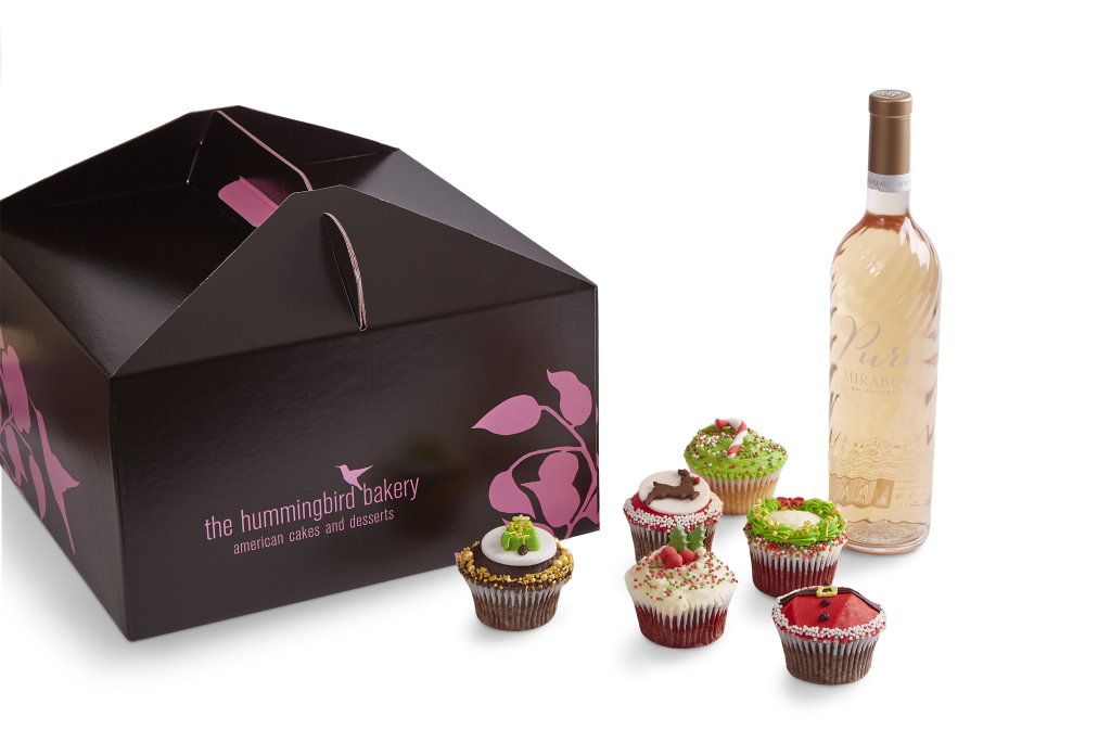 Mirabeau Pure Christmas Cupcake Hamper