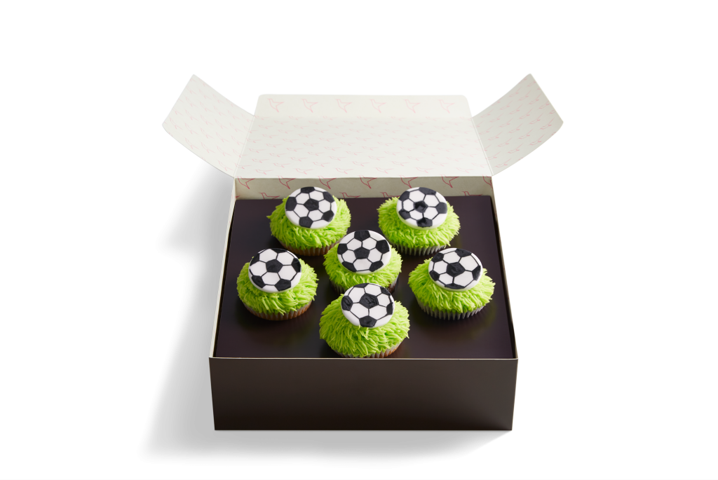 Football Cupcake Selection Box