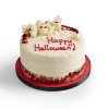 Halloween Red Velvet Skull Cake